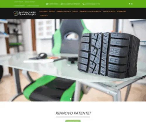 Autoscuola-Quadrifoglio.it(Autoscuola Quadrifoglio) Screenshot