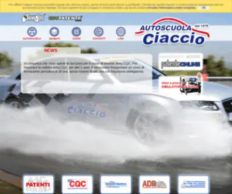 Autoscuolaciaccio.it(Autoscuola Ciaccio Patenti Sciacca) Screenshot