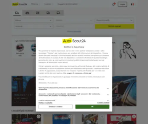 Autoscut24.it(Auto usate) Screenshot