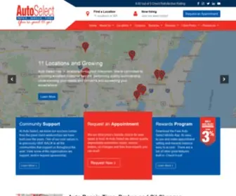 Autoselectonline.com(Auto Select) Screenshot