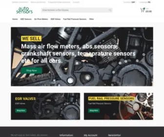 Autosensors.co.uk(Autosensors) Screenshot