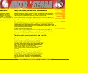 Autoserra.com(Auto Serra Inc) Screenshot