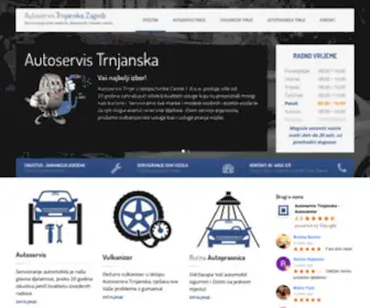 Autoservis.com.hr(Autoservis Trnjanska) Screenshot