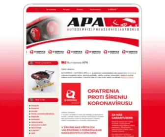 Autoservisapa.sk(Autoservis APA) Screenshot