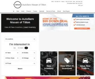 Autoservnissan.com(Tilton's Nucar Nissan of Tilton) Screenshot