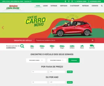 Autoshoplinhaverde.com.br(Linha Verde) Screenshot