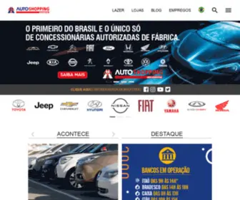 Autoshopping.com.br(Auto Shopping Aricanduva) Screenshot