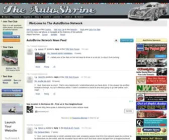 Autoshrine.com(AutoShrine Classic & Modern Automotive Owners Clubs) Screenshot