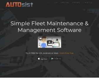 Autosist.com(Simple Fleet Maintenance and Management Software) Screenshot