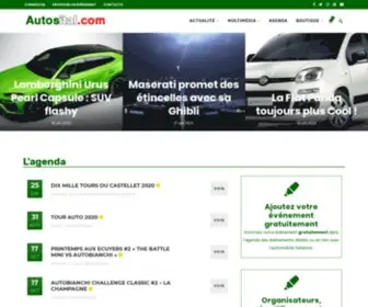 Autosital.com(Le Magazine francophone de l'automobile italienne) Screenshot