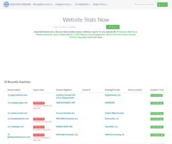Autositechecker.com(Nginx) Screenshot
