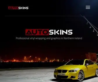 Autoskinsni.com(Auto Skins NI Lisburn) Screenshot