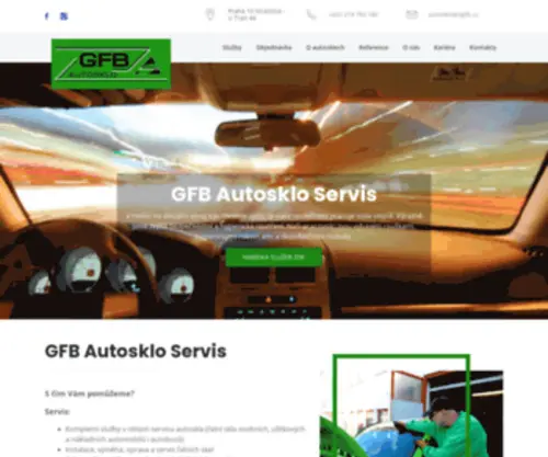 Autosklo-Autoskla.cz(Auto sklo servis Praha) Screenshot