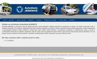 Autoskola-Jesenice.cz(Nás) Screenshot