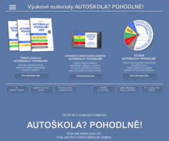 Autoskolapohodlne.cz(Vítejte) Screenshot