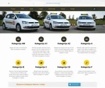 Autoskolastop.com(Kola Kikinda) Screenshot