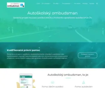 Autoskolsky-Ombudsman.cz(AUTOŠKOLSKÝ) Screenshot