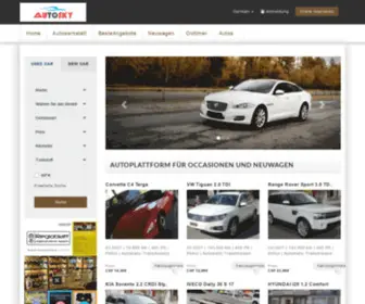 Autosky.ch(Bietet die besten Gebrauchtwagen der Schweiz an) Screenshot