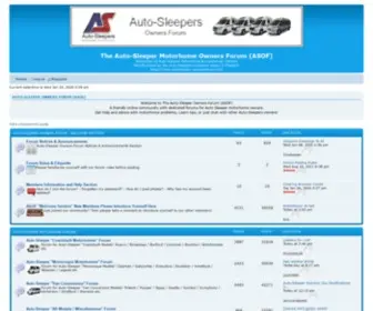 Autosleeper-Ownersforum.com(The Auto) Screenshot
