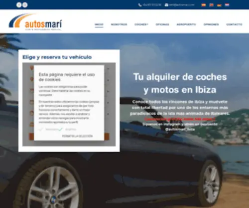 Autosmari.com(Autos Marí) Screenshot