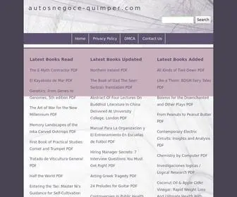 Autosnegoce-Quimper.com(Top Books Library) Screenshot