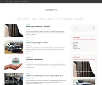 Autosnewspaper.com(Blog Auto : Actualités) Screenshot