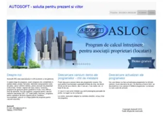 Autosoft.ro(AUTOSOFT) Screenshot