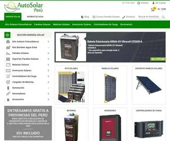 Autosolar.pe(Panel solar) Screenshot