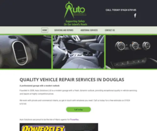 Autosolutionsltd.co.im(Auto Solutions Ltd) Screenshot