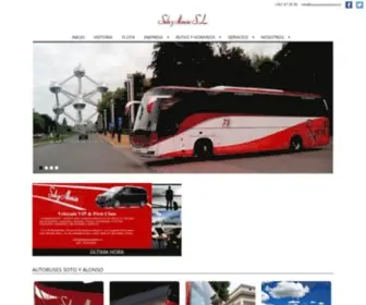 Autosotoyalonso.es(Autobuses en Burgos) Screenshot