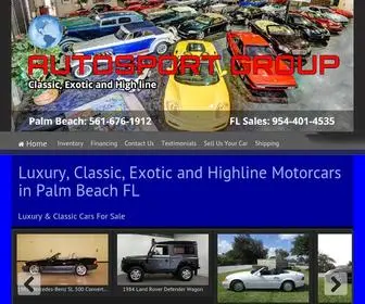 Autosportgroup.com(Used Cars Palm Beach) Screenshot