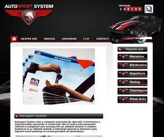 Autosportsystem.ro(Acasa) Screenshot