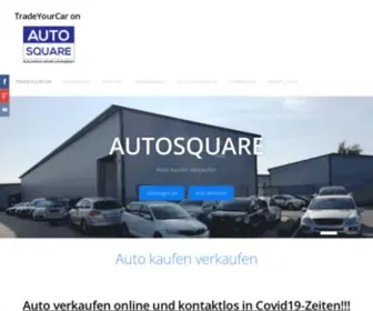 Autosquare.de(AUTOSQUARE Auto kaufen verkaufen) Screenshot