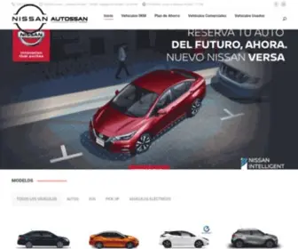 Autossan.com.ar(Autossan Concesionario Oficial Nissan) Screenshot