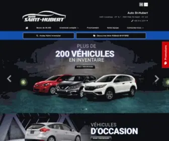 Autosthubert.com(Autos usagées à vendre à St) Screenshot