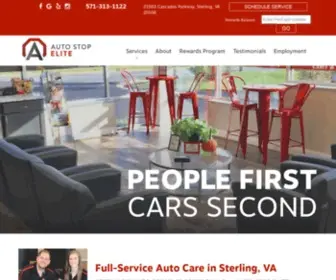 Autostopelite.com(Exceptional Auto Repair in Sterling) Screenshot