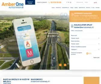 Autostradaa1.pl(Autostrada A1) Screenshot