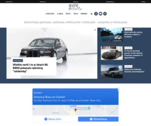 Autostuff.pl(Lifestylowy serwis motoryzacyjny) Screenshot