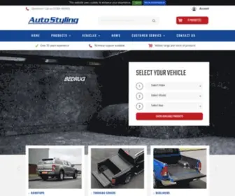 Autostylinguk.com(4x4 Accessories) Screenshot