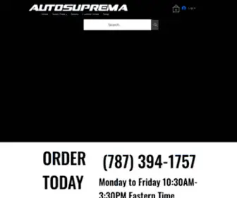 Autosupremapr.com(Autosuprema LLC) Screenshot