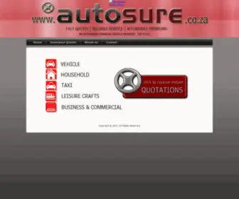 Autosure.co.za(Autosure) Screenshot