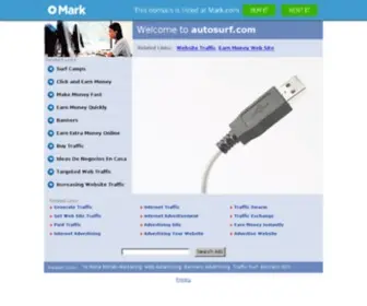 Autosurf.com(Forsale Lander) Screenshot