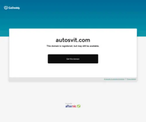 Autosvit.com(Forsale Lander) Screenshot
