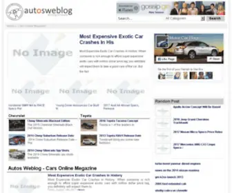 Autosweblog.com(Auto news and review weblog) Screenshot