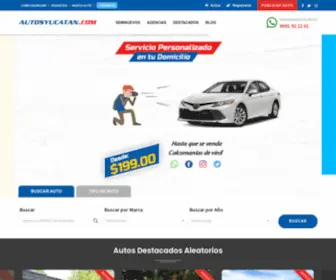 Autosyucatan.com(Autos Yucatan) Screenshot