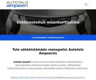 Autotaloampeeri.fi(Autotalo Ampeeri) Screenshot