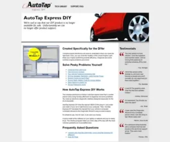 Autotap.com(AutoTap Express DIY OBD II Scanner designed for the do) Screenshot