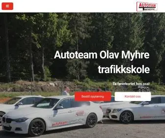 Autoteamnannestad.no(Autoteam Olav Myhre trafikkskole) Screenshot