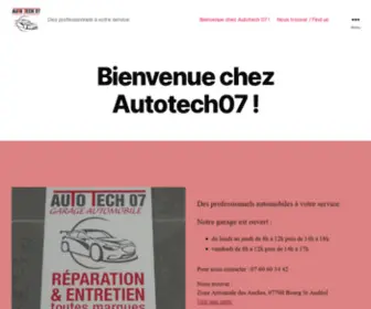 Autotech07.fr(Garage) Screenshot