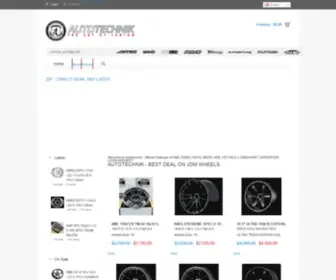 Autotechnik.com.au(Autotechnik Wheels Australia) Screenshot